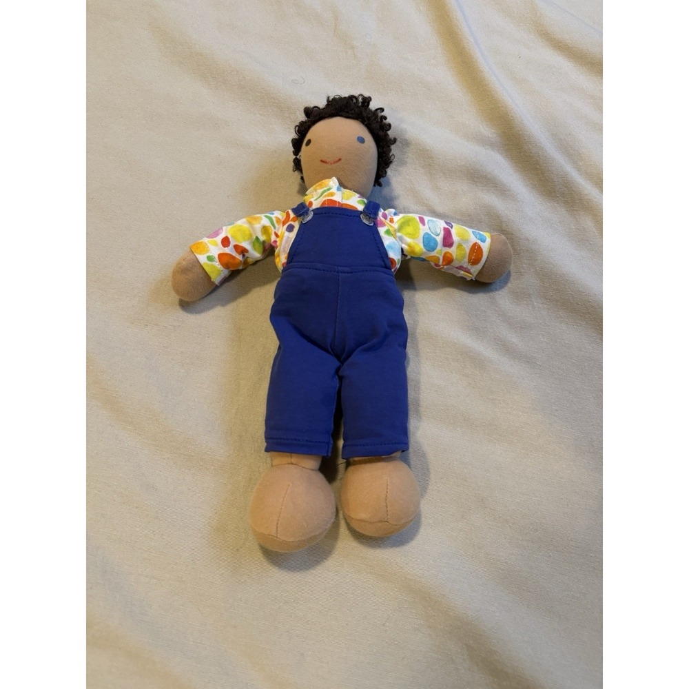 LOVEVERY Baby Avery Gender Neutral Plush Doll 12 inch Montessori Organic Cotton